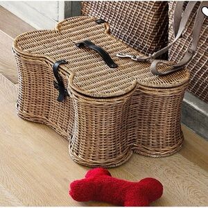 Pottery Barn Dog Toy Basket